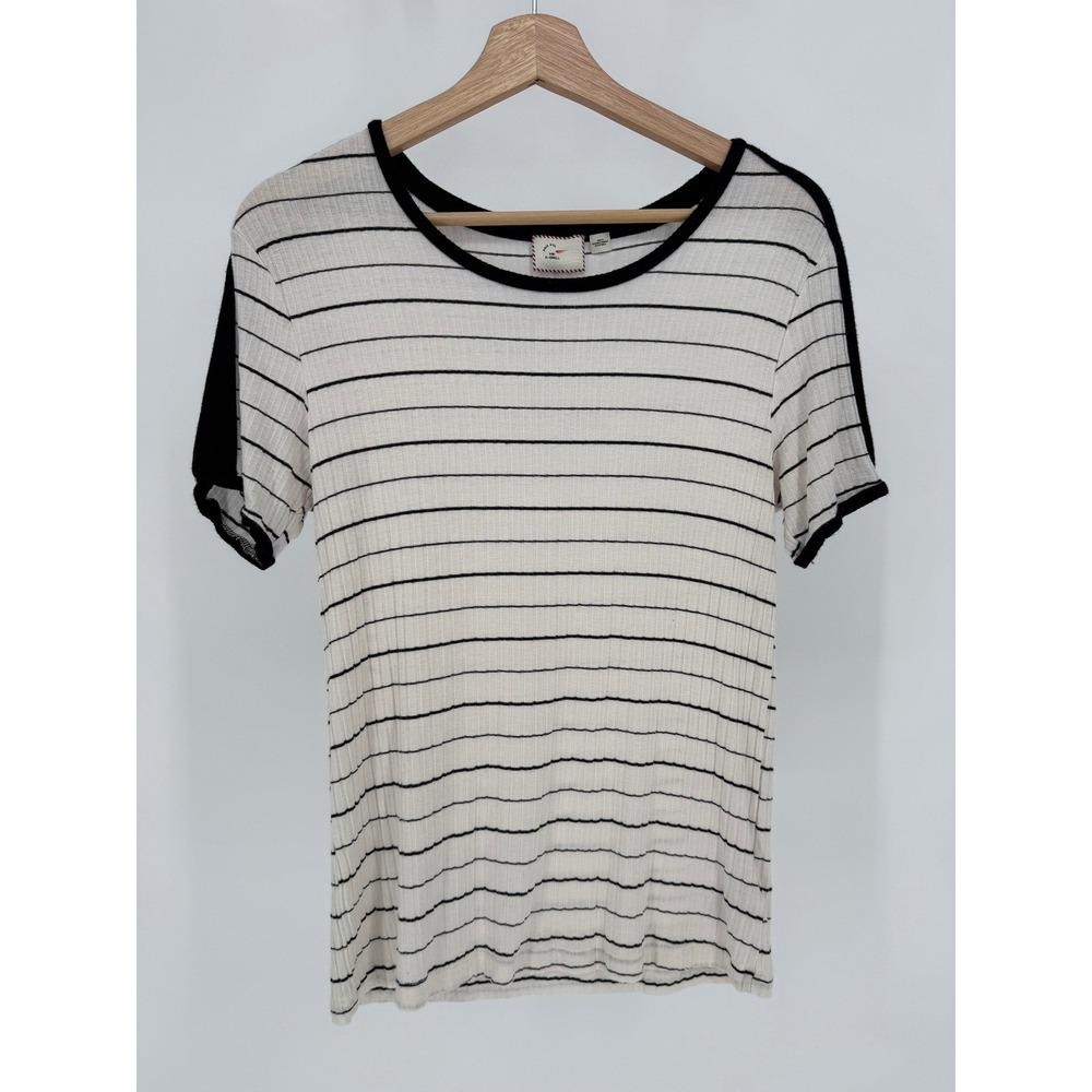 Anthropologies Postmark Striped Short Sleeve Women's Top‎ Size XS